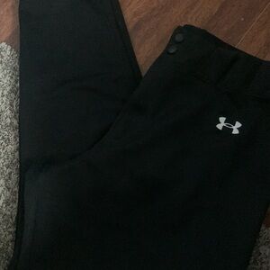 Under Armour Black XL baseball pants